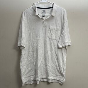 Izod Men's Crisp White Polo Shirt